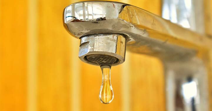 Home pest control: fix leaking tap
