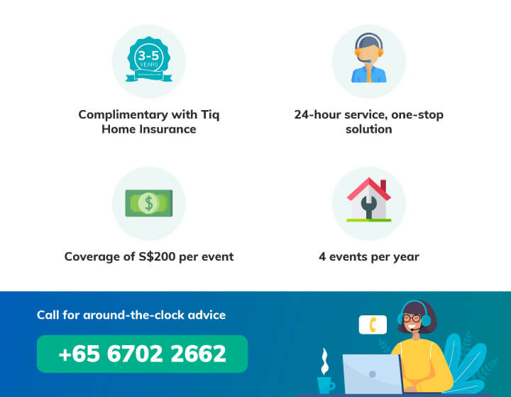 4 advantages of having Emergency Home Assistance (EHA) plus the number to call