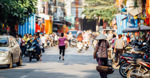 Streetview in Vietnam