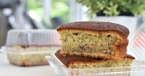 Banana Cakes at Hiap Joo Bakery