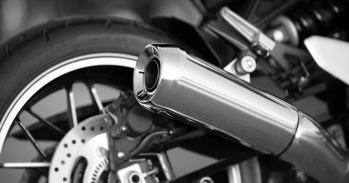 Motorcycle pipe