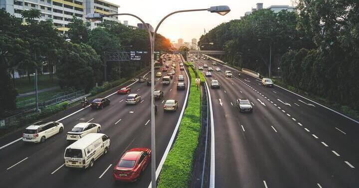 Traffic in Singapore