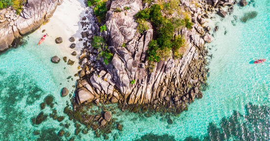 Koh Lipe aerial view