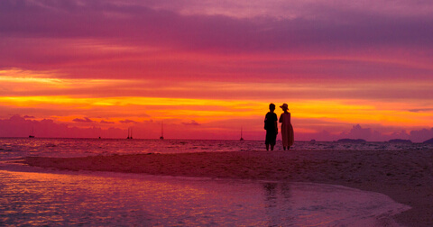 Sunset Beach at Koh Lipe