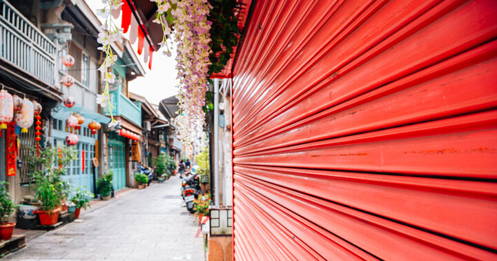 Tainan city- old street