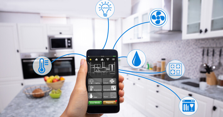 Smart kitchen appliances for smart home