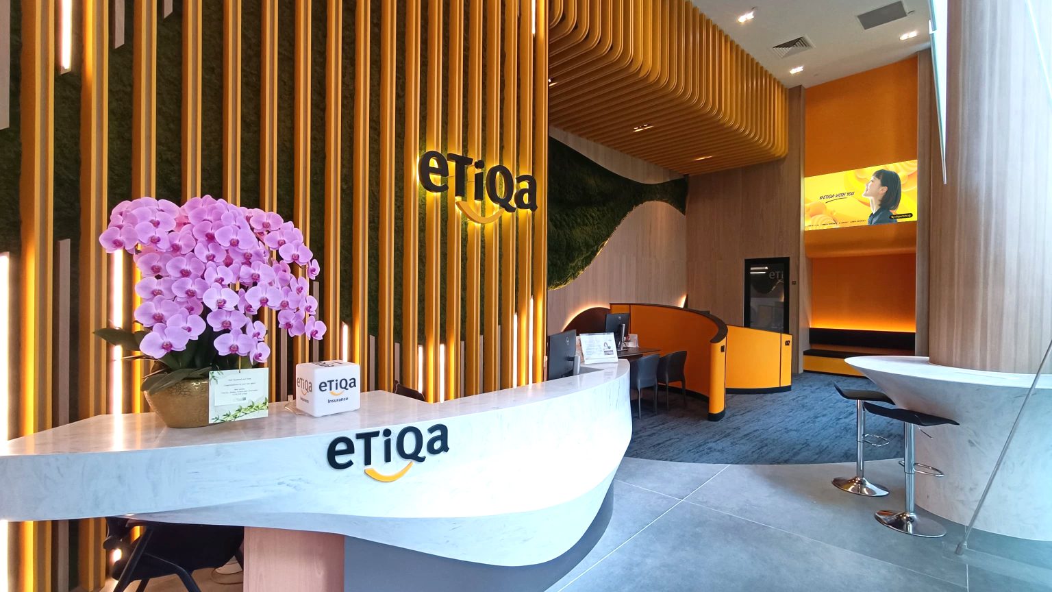 Etiqa Singapore new office at Capital Square