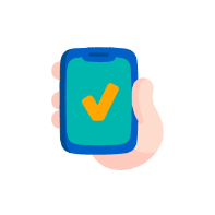 Check your status on the app